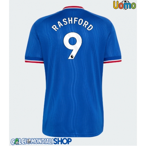 Maglie da calcio Manchester United Marcus Rashford #9 Seconda Maglia 2026-27 Manica Corta